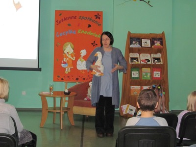 Joanna Krzyżanek - jesienne spotkanie z Cecylką Knedelek (09.10.2012)