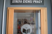 Strefa CICHEJ PRACY w bibliotece