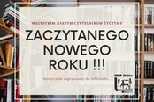 Zaczytanego roku...
