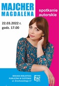 Spotkanie autorskie z Magdaleną Majcher 