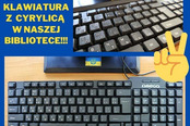 Klawiatura z CYRYLICĄ