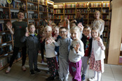 Misie z Przedszkola Publicznego nr 1 w bibliotece