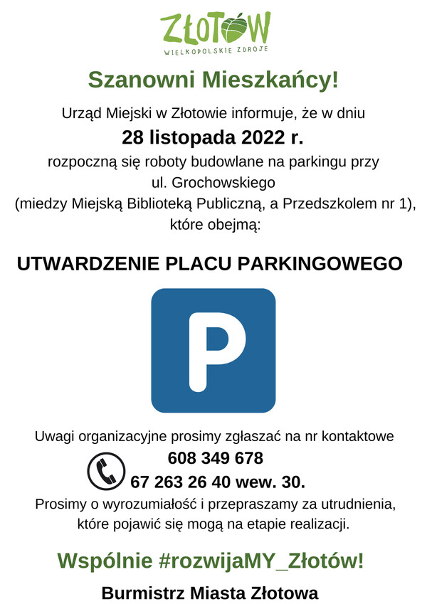 Uwaga!! Prace budowlane!!