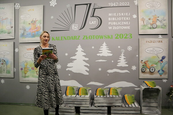 Promocja Kalendarza Złotowskiego 2023