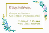 Przedświąteczne godziny otwarcia