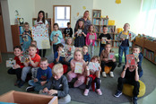 Światowy Dzień Książki - spotkanie z dziećmi z Przedszkola Katolickiego