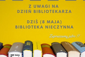 8 maja biblioteka nieczynna!!