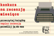 Konkurs na RECENZJĘ MIESIĄCA