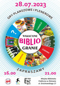 Wakacyjne biblioGRANIE