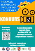 KONKURS -Wakacje bezpieczne i wolne od uzależnień