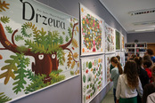 Lekcja biblioteczna-klasa III ZSK w Złotowie