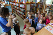 Misie z PP nr 4 w bibliotece - Tydzień Bibliotek 2024