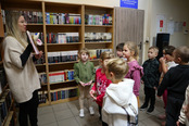 Dzieci z PPnr2 w bibliotece