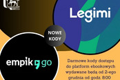 Kody do Legimi i Empik Go!