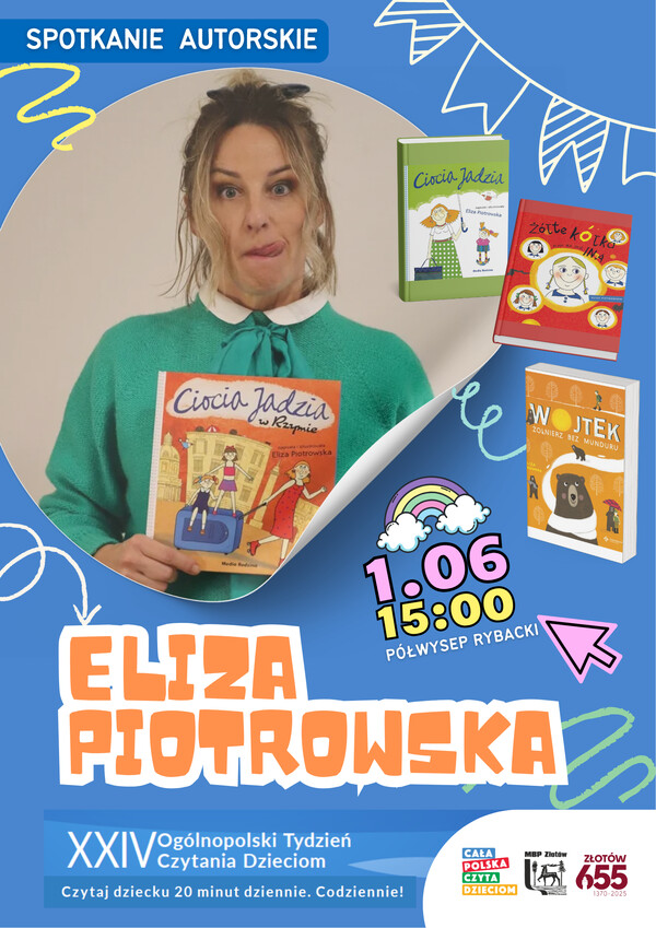 Spotkanie autorskie z Elizą Piotrowską