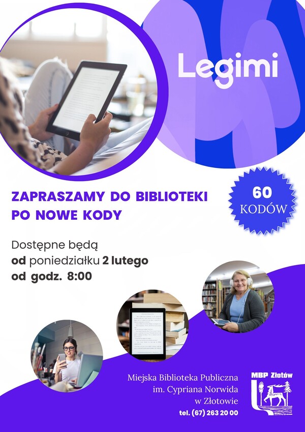 Kody do Legimi na LUTY !