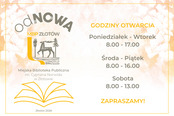 Godziny otwarcia biblioteki