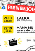Seanse filmowe w bibliotece
